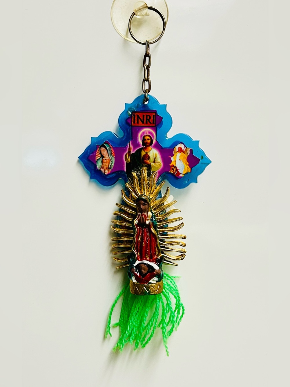 Our Lady of Guadalupe Virgin Mary Virgen De Guadalupe Mexico Keychain